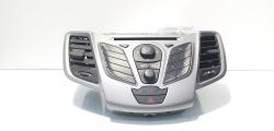 Radio Cd cu butoane si comenzi, cod 8A6T-18C815-BJ, Ford Fiesta 6 (id:713127)