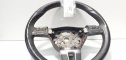 Volan piele cu comenzi, cod 3C8419091BE, Vw Passat (362) (id:687323)