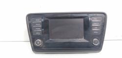 Display navigatie, cod 5E0919605D, Skoda Superb III (3V3) (idi:727037)