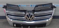 Grila bara fata centrala cu sigla, 1K5853651, Vw Jetta 3 (1K2) 2005-2010 (id:207528)