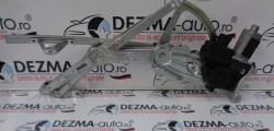 Macara cu motoras dreapta fata, GM13100418, GM13101481, Opel Astra H combi 2004-2008