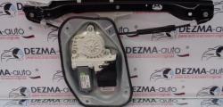 Macara cu motoras stanga spate, 1K5839461, 1K5839401G,  Vw Jetta (1K2) 2005-2010 (id:216314)