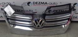 Grila bara fata centrala cu sigla, 1K5853651, Vw Golf 5 Variant