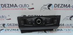 Panou comanda climatronic, 8T1820043P, Audi A4 Avant (8K5, B8)