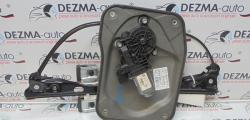 Macara cu motoras stanga fata, 5J2837401B, 6Q1959802E, Skoda Fabia 2 Combi (5J) (id:253240)