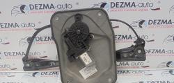 Macara cu motoras stanga fata, 5J2837401B, 6Q1959802E, Skoda Fabia 2 Combi (5J) (id:258500)