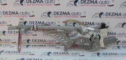 Macara cu motoras stanga fata, GM9178985, GM9178987, Opel Vectra C GTS