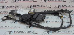 Macara cu motoras usa stanga fata, 7M3837401, 7M395980, Vw Sharan (7M)