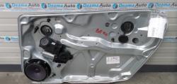 Macara cu motoras usa dreapta fata 3B4837756D, Vw Passat B5, 1997-2000