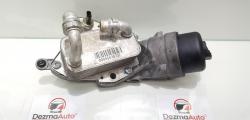 Carcasa filtru ulei cu racitor GM55578737, Alfa Romeo 159 Sportwagon (939) 2.0 jtdm