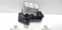 Carcasa filtru ulei cu racitor ulei, Vw Golf 6 (5K1) 1.6 tdi, cod 03L115389C (id:365445)