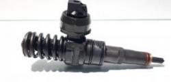 Injector, Audi A4 (8E2, B6) 1.9 tdi, AWX, cod 038130073AA, 0414720028 (id:380007)