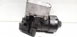 Carcasa filtru de ulei cu racitor de ulei, Skoda Octavia 2 Combi (1Z5) [Fabr 2004-2013] 1.6 tdi, CAY, 03L115389C, 03L117021C (id