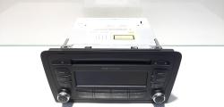 Radio cd, Audi A3 (8P1) [Fabr 2003-2012] 8P0035186P (id:252883)