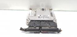 Calculator motor, VW Passat (3C2) 1.9 TDI, BKC, 77 kw, 105 cp, cod 03G906021DP, 0281012742