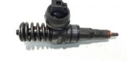 Injector, Skoda, 1.9 TDI, AWX, cod 038130073AR, BPT, 0414720214