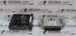 Calculator motor, cod 9654210380, Peugeot 206 CC, 2.0 benz, RFN