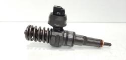 Injector, cod 038130079BX, 0986441507, Vw Bora Combi (1J6) 1.9 TDI, ASZ