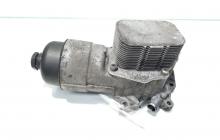 Carcasa filtru ulei cu racitor ulei, cod 9656970080, Peugeot 307, 1.6 hdi, 9HZ (idi:464903)