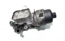 Carcasa filtru ulei cu racitor ulei, cod 9656830180, Ford C-Max 1, 2.0 tdci, G6DA (id:469380)