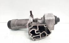 Carcasa filtru ulei cu racitor, cod 038115389C, Audi A3 (8L1), 1.9 TDI, ASZ (idi:473379)