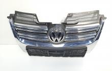 Grila bara fata centrala cu sigla cromata, cod 1K5853651, Vw Golf 5 Variant (1K5) (id:473480)