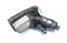 Carcasa filtru ulei cu racitor ulei, cod 70377932, 70377654, Bmw 3 Touring (E91), 2.0 diesel, N47D20C (idi:474601)