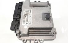 Calculator motor Bosch, cod 9665674480, 0281014729, Peugeot 307 sedan, 1.6 HDI, 9H01, 9HZ (idi:483496)