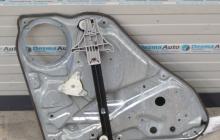Macara cu motoras dreapta spate, 3U5839752CM, 3U0959812, Skoda Superb (3U4) 2002-2008 (id:185367)