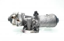 Carcasa filtru ulei cu racitor ulei, cod 045115389K, Audi A4 Avant (8K5, B8), 2.0 TDI, CAG (idi:494342)