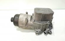 Carcasa filtru ulei cu racitor ulei, cod 9687911280, Ford Focus 3 Turnier, 1.6 TDCI, T1DA (idi:491106)