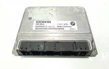 Calculator motor Siemens, cod 7511570, 5WK90012, Bmw 3 Cabriolet (E46) 2.2 B, M54B22 (idi:483127)