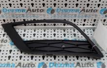 Grila proiector stanga bara fata 6J0853665F, Seat Ibiza 5 (6J5)