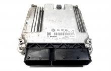 Calculator motor, cod 03L907309, 0281015029, Audi A3 Cabriolet (8P7), 2.0 TDI, CBA (idi:517335)