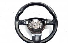 Volan piele cu comenzi, cod 3C8419091K, VW Passat CC (357) (id:521386)