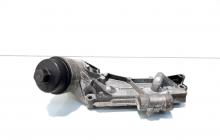 Carcasa filtru ulei, cod GM12992593, Opel Astra J Combi, 1.6 benz, A16XER (idi:518346)