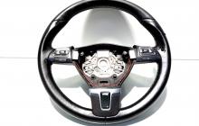 Volan piele cu comenzi, cod 3C8419091AJ, VW Golf 6 Plus (idi:515839)