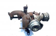 Turbosuflanta, cod 038253016F, Skoda Octavia 1 Combi (1U5), 1.9 TDI, ASZ (pr:110747)