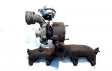 Turbosuflanta, cod 038253016F, Skoda Octavia 1 Combi (1U5), 1.9 TDI, ASZ (pr:110747)