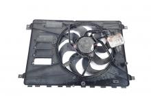 Electroventilator cu releu, cod 6G91-8C607-GK, Ford Mondeo 4 Turnier, 2.0 TDCI, TXBB (id:552774)