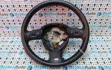Volan piele cu comenzi, cod 4F0419091CA, Audi A6 Avant (4F5, C6) 2005-2011 (id:191532)