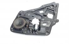 Macara cu motoras usa stanga spate, cod 5N0839461A, VW Tiguan (5N) (id:556717)