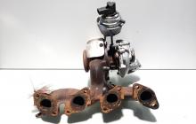 Turbosuflanta, cod 03G253019N, Skoda Octavia 2 Combi (1Z5), 2.0 TDI, BMN (pr:110747)