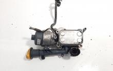 Carcasa filtru ulei cu racitor ulei, cod GM55210824, Opel Astra H Sedan, 1.3 CDTI, Z13DTH (idi:570220)