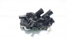 Pompa apa cu corp termostat, cod 04E121042M, 04E121600BD, VW Scirocco (137), 1.4 TSI, CZD (id:576446)