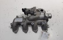 Galerie admisie cu EGR, cod 4M5Q-9424-CC, Ford Focus 2 (DA), 1.8 TDCI, KKDA (id:579563)