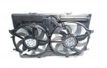 Grup electroventilatoare fara releu, cod 8K0121003M, Audi A5 (8T3) 2.0 TDI, CAG (idi:578828)