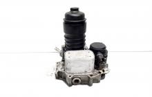 Carcasa filtru ulei cu racitor ulei, cod 78558686, Audi A6 Allroad (4FH, C6), 3.0 TDI, ASB (idi:533539)