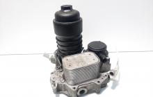 Carcasa filtru ulei cu racitor ulei, cod 78558686, Audi A6 Allroad (4FH, C6), 3.0 TDI, ASB (idi:553722)