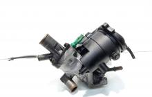 Carcasa filtru combustibil cu corp termostat, cod 9625224180, 9624839210, Fiat Scudo (270), 1.9 diesel, WJY (id:595100)